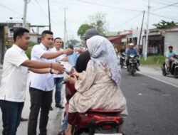 SMSI dan JMSI Batubara Bagikan Takjil Gratis, Bangun Solidaritas Antar Media