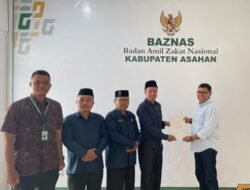 Kelola Zakat Akuntabel, Baznas Asahan Dapat Opini WTP Ke-5 Kali