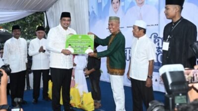 Gubernur Sumut Bantu Rp300 Juta dan Ajak Perangi Narkoba di Binjai
