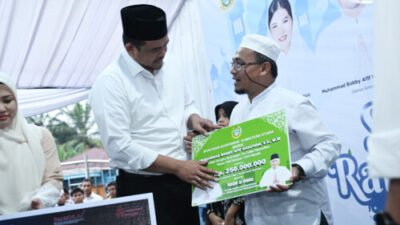 Gubernur Sumut Ajak Fungsi Masjid Sebagai Sosial dan Ekonomi di Labura