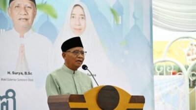 Di Langkat, Wagub Sumut Dorong Aktifkan Masjid Sebagai Pendidikan dan Keagamaan