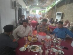 Silaturahmi Idul Fitri Kapolres Batubara di Kediaman Bupati