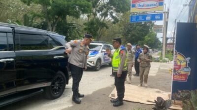 Kapolres Batubara Pastikan Keamanan dan Kesiapan Personel di Pos PAM