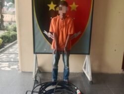 Unit Reskrim Polsek Indrapura Gagalkan Pencurian Kabel Senilai Rp5 Juta