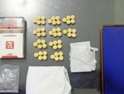 Pengedar Ekstasi Batubara Ditangkap, 50 Butir Siap Edar Diamankan