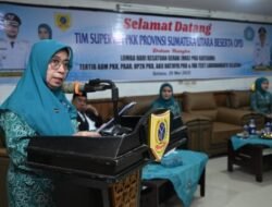 Wakil Ketua TP PKK Sumut Ajak Warga Labusel Hidup Sehat Lewat Posyandu