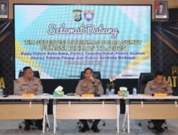 Polda Sumut di Polres Batubara, Tekankan Profesionalisme Bhabinkamtibmas