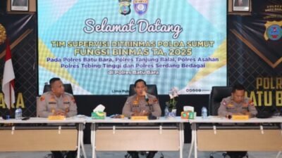 Polda Sumut di Polres Batubara, Tekankan Profesionalisme Bhabinkamtibmas