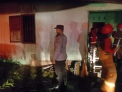 Polres Tebing Tinggi Bergerak Cepat Tangani Kebakaran Rumah