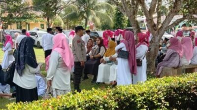Polsek Sipispis Amankan Pengajian Akbar Majelis Ta’lim Muslimah Dambaan