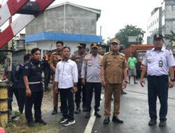 Cegah Kecelakaan,Tiga Palang Pintu KA Baru Diresmikan di Asahan