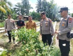 Sat Binmas Polres Tebing Tinggi Tinjau Lahan P2B