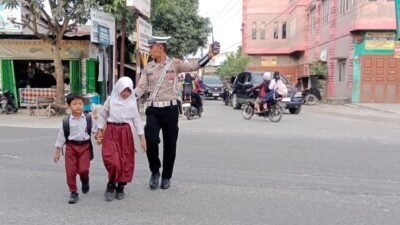 Polres Batubara Penertiban Lalin Masif di Titik Rawan Pelanggaran