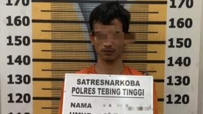 Gerebek Dini Hari, Pria di Tebing Tinggi Tertangkap Edarkan Sabu