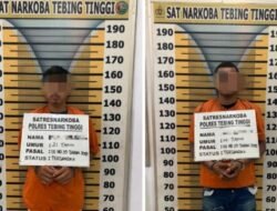 Miliki 9,91 Gram Sabu, Dua Pria Ditangkap Satnarkoba Polres Tebing Tinggi