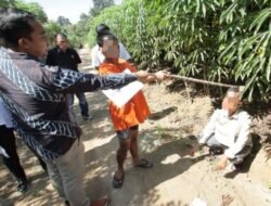 Polsek Firdaus Rekonstruksi Tukang Ojek Dibegal dan Hampir Dibunuh