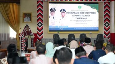 Sumut Dorong Pembangunan Tapsel 2026 Sinkron Program Nasional