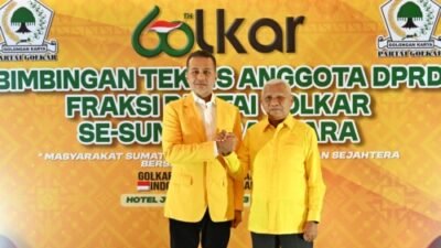 Wagub Sumut Pesan, Kader Golkar Harus Punya Prestasi, Loyalitas dan Integritas