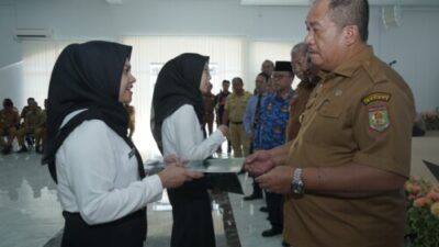 Serahkan SK 148 CPNS,Bupati Asahan: “Jangan Jadi Pengkhianat, Jaga Loyalitas dan Integritas”