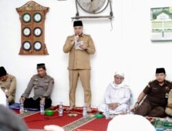 Wabup Batubara dan Kaum Sufi Naqsyabandiyah Doa Bersama