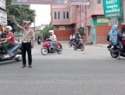 Polres Batubara Cegah Pelanggaran dan Kecelakaan di Titik Padat Kendaraan