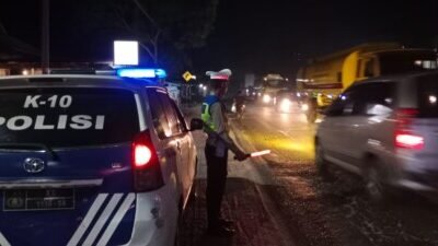 Polres Batubara Antisipasi Kemacetan dan Kecelakaan di Jalinsum Malam Hari
