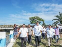 Gubernur Sumut Janji Perbaiki Bendung Irigasi Rusak Yang Mengacam Ribuan Hektare Sawah di Batubara