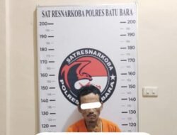 Polisi Batubara Tangkap Pengedar Sabu, Barang Bukti Diamankan