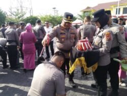 26 Personil Polres Batubara Naik Pangkat