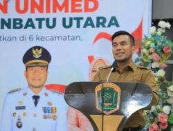 Sambut 844 Mahasiswa Unimed,Wabup Labura: Mahasiswa Agen Perubahan Desa