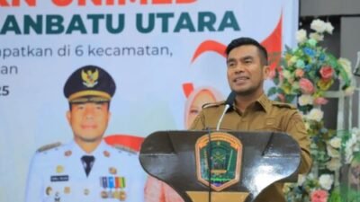 Sambut 844 Mahasiswa Unimed,Wabup Labura: Mahasiswa Agen Perubahan Desa