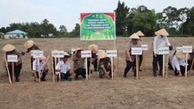 Polres Sergai Dukung Penuh Program Ketahanan Pangan Nasional