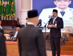 Lantik 103 Pejabat, Gubernur Sumut Warning ASN Tak Main-main Dengan Amanah