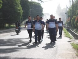 Polres Batubara Olahraga Sehat dan Bugar Untuk Dorong Gaya Hidup Aktif