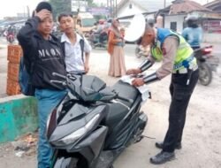 Satlantas Polres Batubara Melakukan Penindakan Tegas