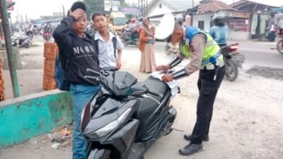 Satlantas Polres Batubara Melakukan Penindakan Tegas
