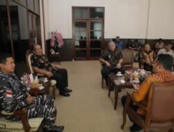 Perkuat Sinergi Maritim, Bupati Terima Danlanal Tanjung Balai-Asahan