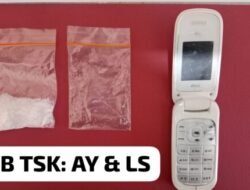 Dua Warga Tanjung Balai Ditangkap di Batubara, Bawa Sabu 6,03 Gram