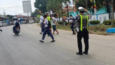 Satlantas Polres Batubara Tertibkan Jalanan,Cegah Kejahatan dan Laka Lantas