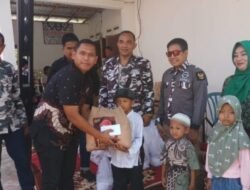 Kasat Reskrim Polres Batubara Bagikan Santunan Anak Yatim, Rayakan HUT RI ke-80 Bersama Bapera