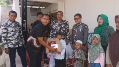 Kasat Reskrim Polres Batubara Bagikan Santunan Anak Yatim, Rayakan HUT RI ke-80 Bersama Bapera