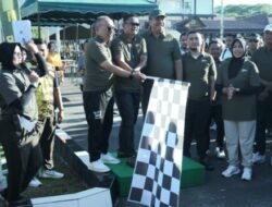 Olahraga Bersama Forkopimda se-Wilayah Korem 022/PT