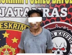 Pria di Batu Bara Cabuli Pelajar Iming-Iming Pulsa,Dibekuk Polisi di Tengah Sawah
