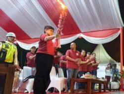 Inalum Hadirkan Pawai Obor Warnai Malam Kemerdekaan Indonesia