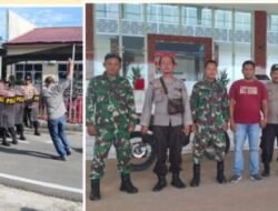 Polres Batubara Gelar Latihan DALMAS dan Patroli Gabungan Amankan Kantor Pemerintahan