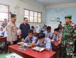 Kapolres Tebing Tinggi Launching MBG di SMA Swasta RA Kartini