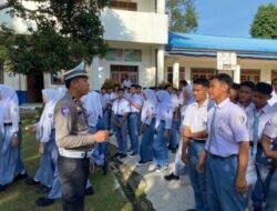 Di Batubara Gencar “Polantas Menyapa” dan “Police Goes to School”