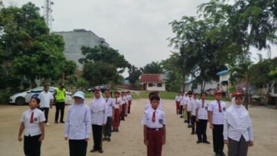 Siapkan Disiplin Berlalu Lintas, Satlantas Batubara Latih Polisi Cilik