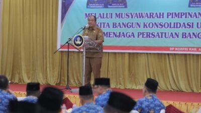 Di Musyawarah KORPRI, Bupati Asahan Tekankan Sinergi ASN Menuju Daerah Maju