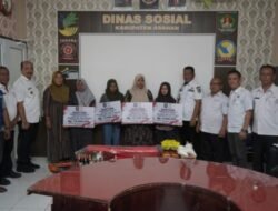 Pemkab Asahan Salurkan Bantuan Korban Longsor di Aek Songsongan